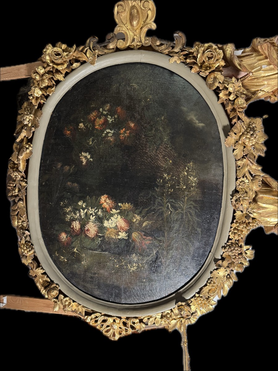 coppia di nature morte con fiori-photo-4