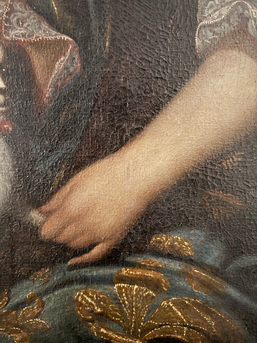 ritartto di nobildonna con cane-photo-3