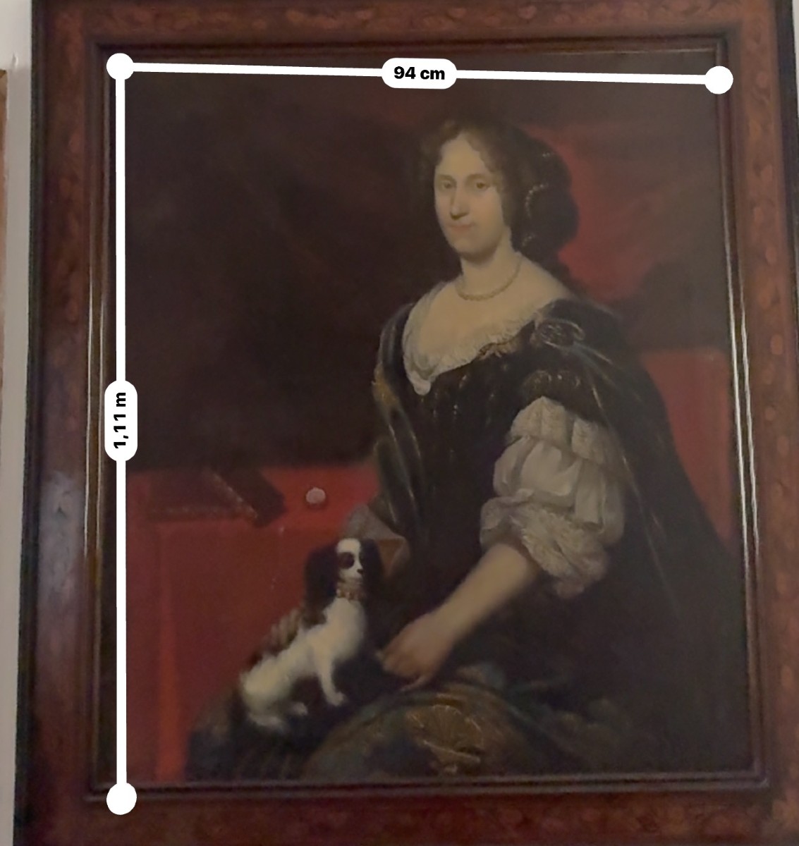 ritartto di nobildonna con cane-photo-4