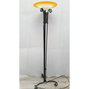 Art Deco Schneider Floor Lamp Circa 1925