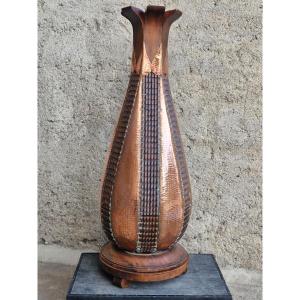 Gustave Serrurier Bovy (1858-1910) Art Deco Floor Vase