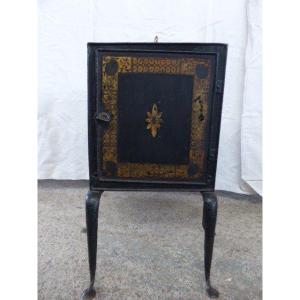 Dish Warmer In Painted Tin Victorian Period