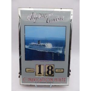 Perpetual Calendar Mixed Navigation Company La Canebière Marseille