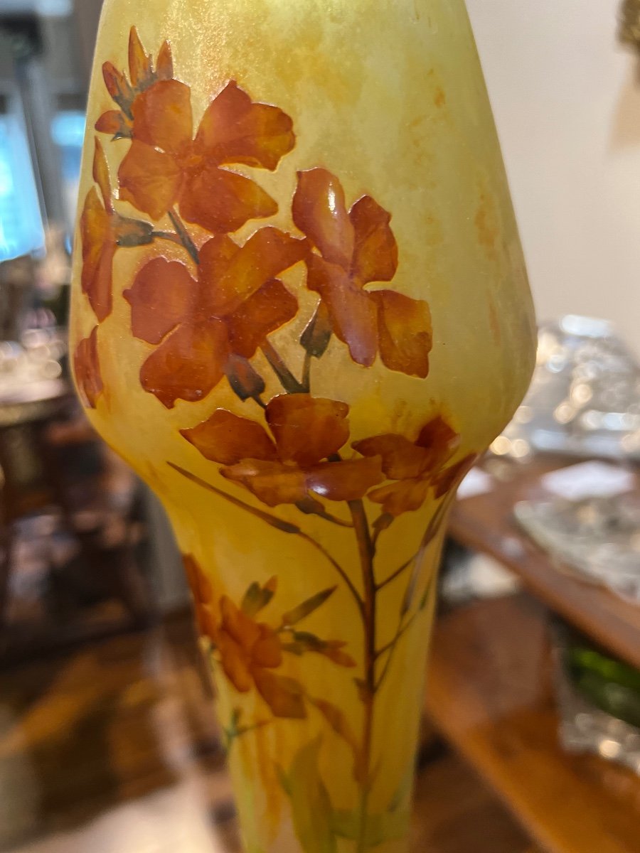 Grande vaso art nouveau Daum Nancy -photo-1