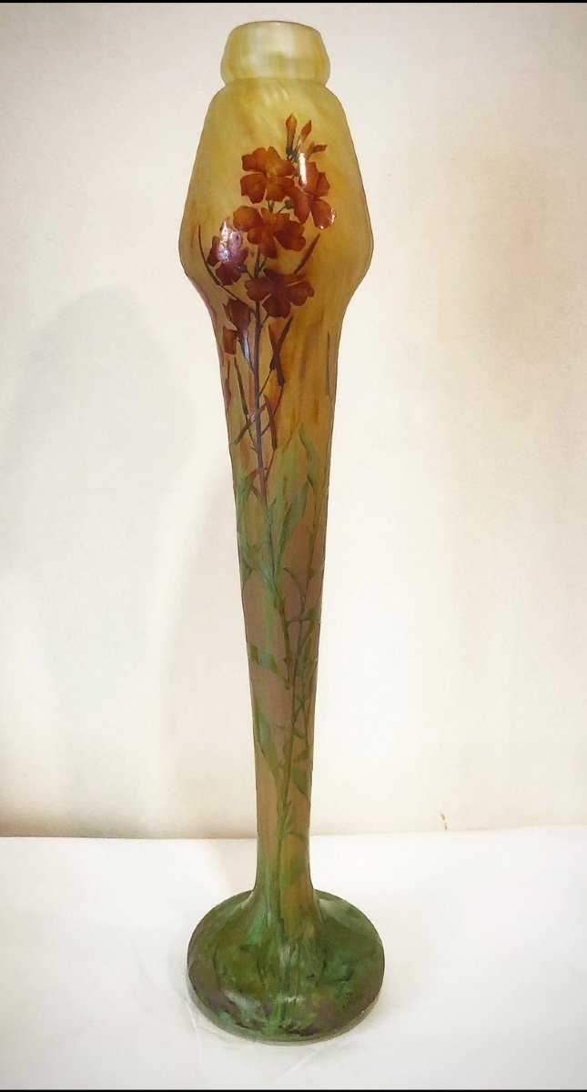 Grande vaso art nouveau Daum Nancy 