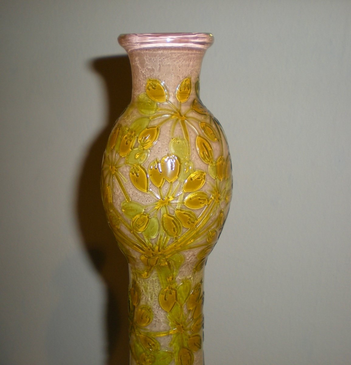 Ombelles - Vase Art Nouveau Gallè-photo-4