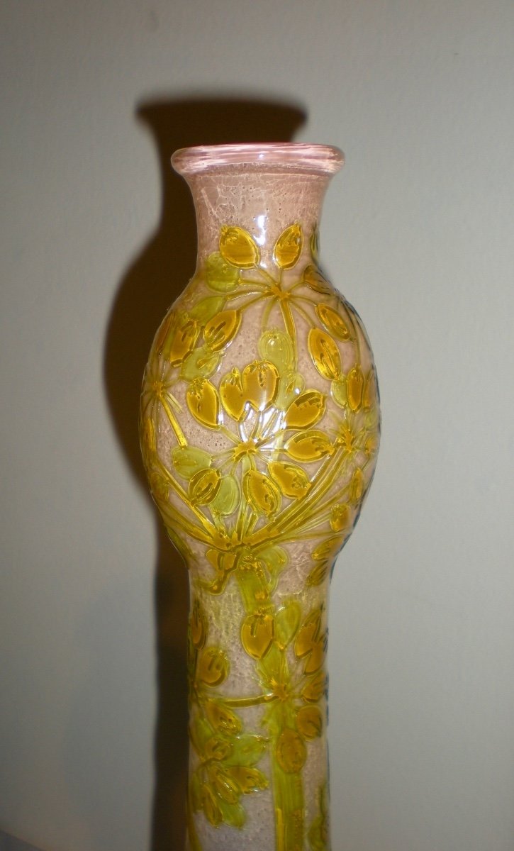 Ombelles - Vase Art Nouveau Gallè-photo-1
