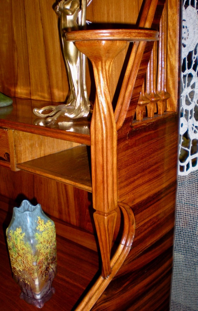 Desserte Art Nouveau Majorelle-photo-4