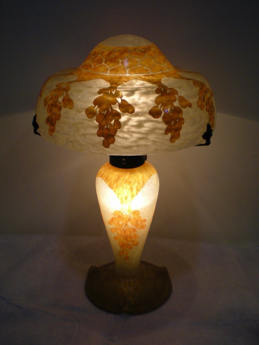 Lampada art dèco Le Verre Français-photo-1