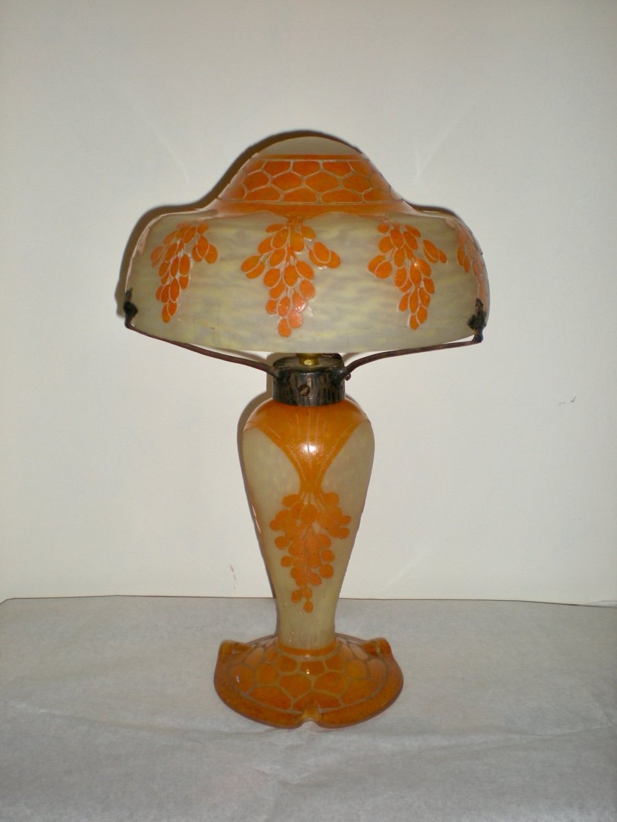 Lampada art dèco Le Verre Français