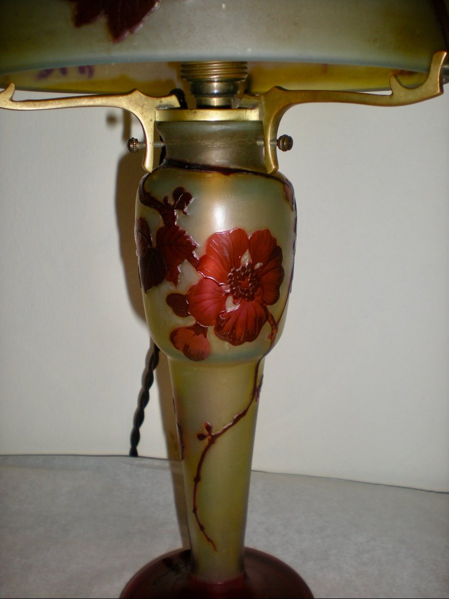 Ciliegio giapponese- Lampada Gallè art nouveau-photo-3