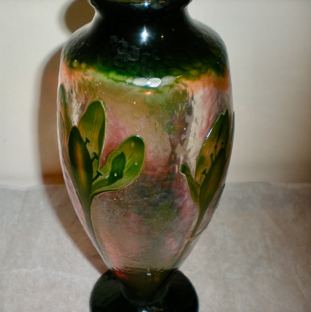 Crocus- Vaso art nouveau Daum Nancy-photo-1