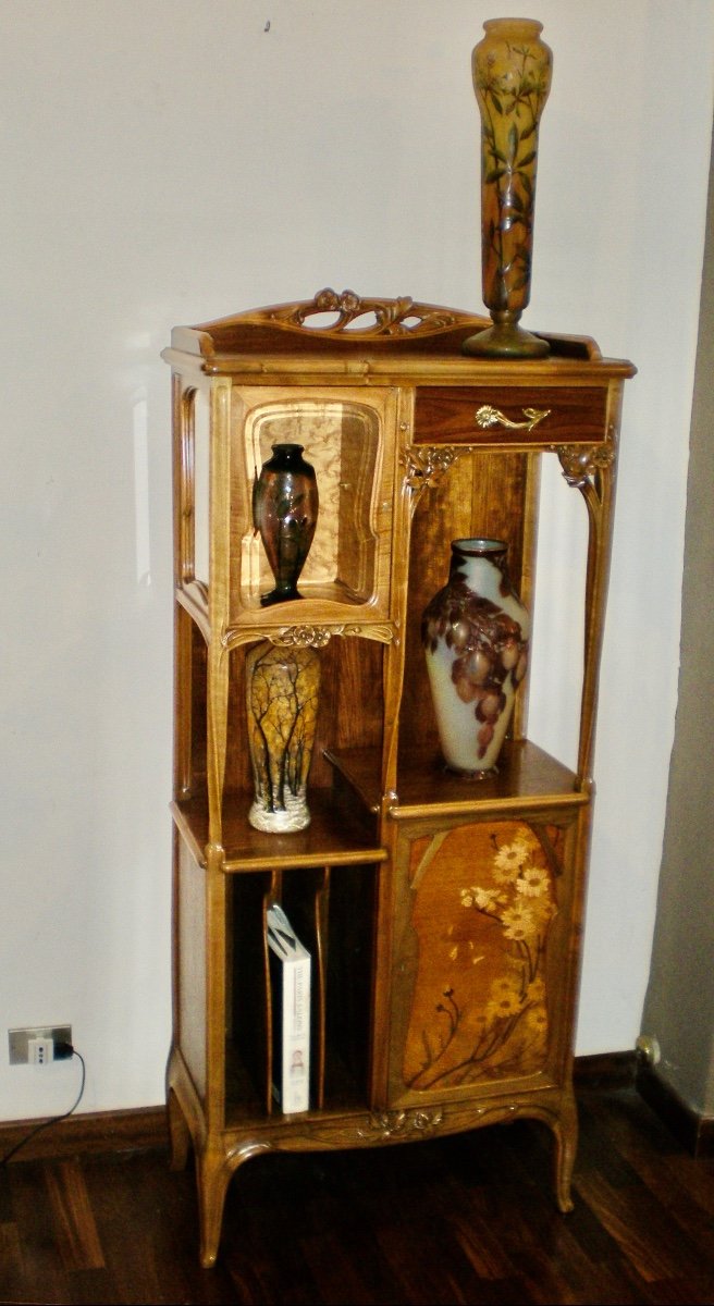 Margherite- Cabinet a musique art nouveau Gauthier-photo-2