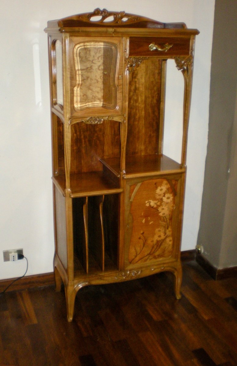 Margherite- Cabinet a musique art nouveau Gauthier-photo-3