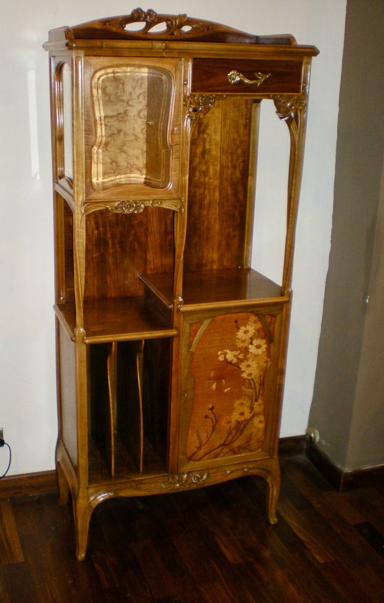 Margherite- Cabinet a musique art nouveau Gauthier-photo-4