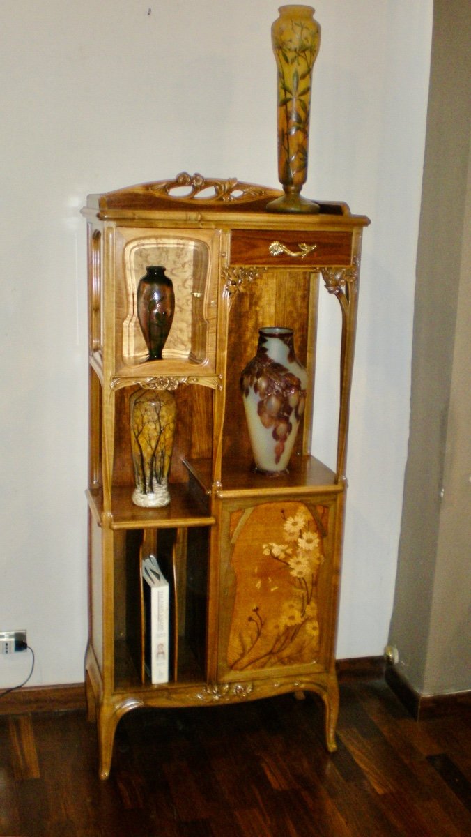 Margherite- Cabinet a musique art nouveau Gauthier