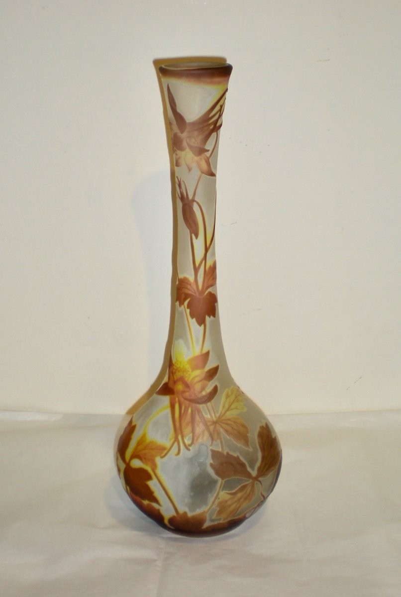 Lilium- Vaso Gallè art nouveau