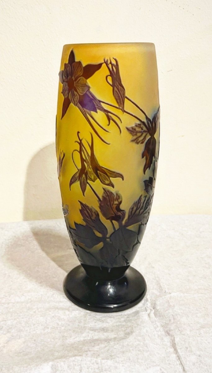 Aquilegia - Vaso art nouveau Galle 