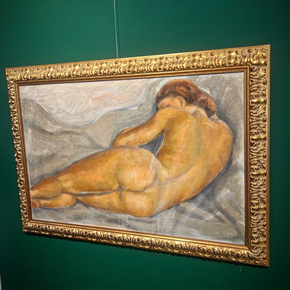 Nudo- Dipinto anni '40 Alice Kohn-photo-2