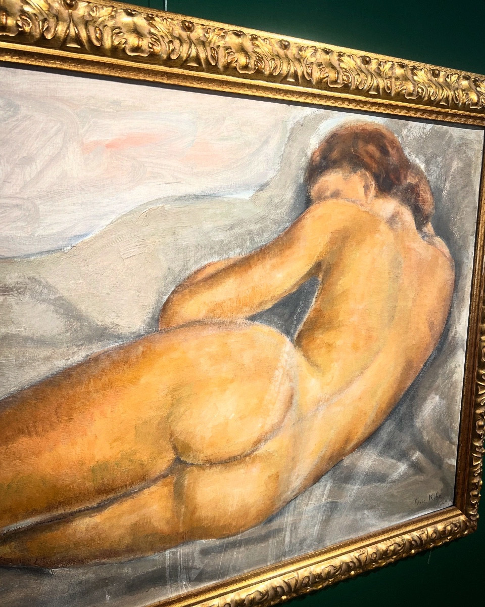 Nudo- Dipinto anni '40 Alice Kohn-photo-4