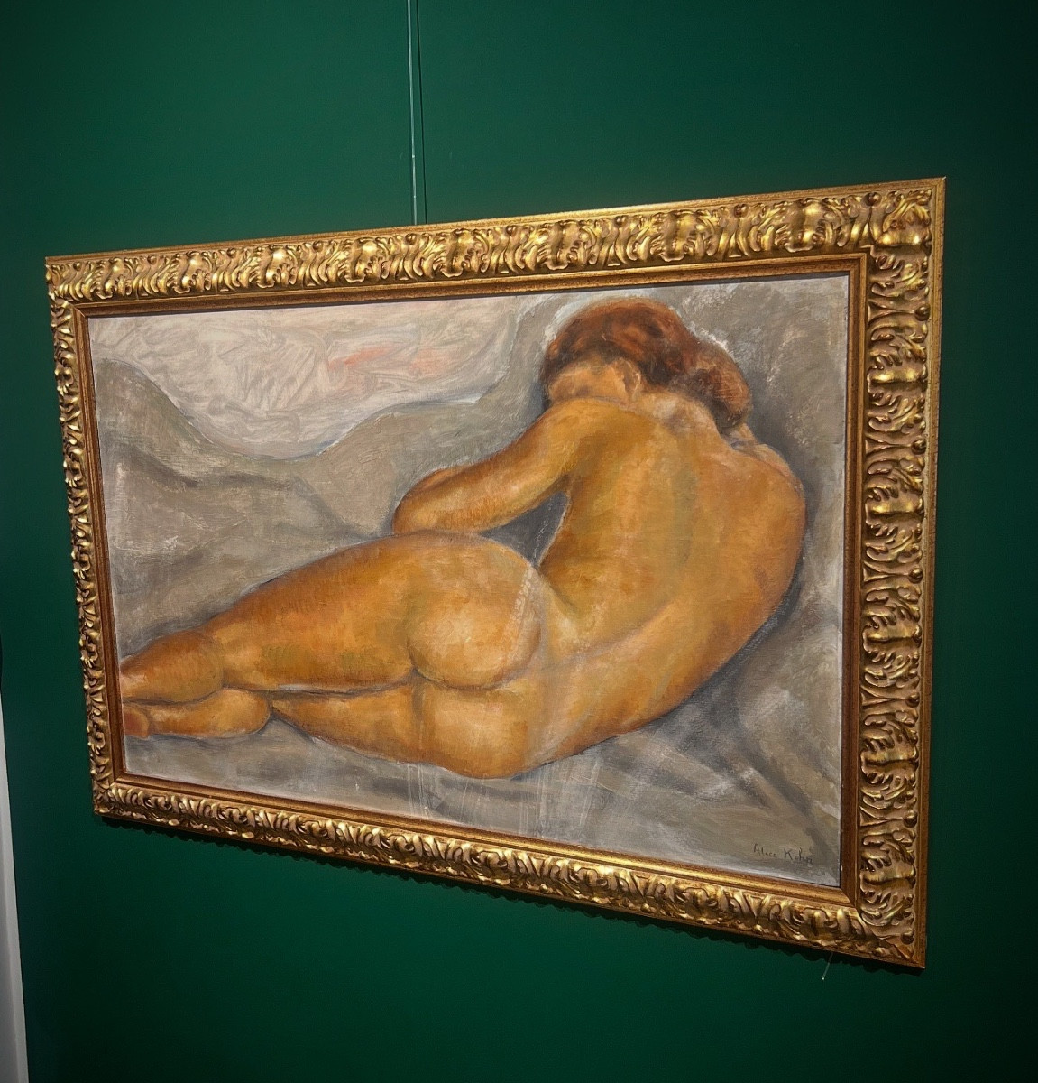 Nudo- Dipinto anni '40 Alice Kohn-photo-2