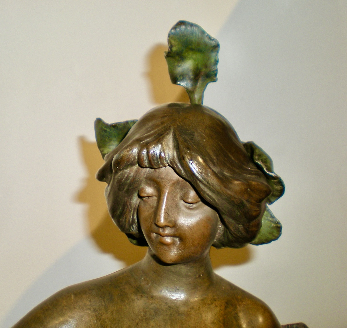 Flora- Scultura art nouveau Lucien Alliot-photo-3