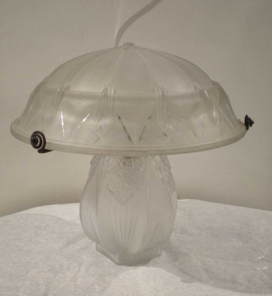Lampada a fungo art déco Muller Freres Luneville