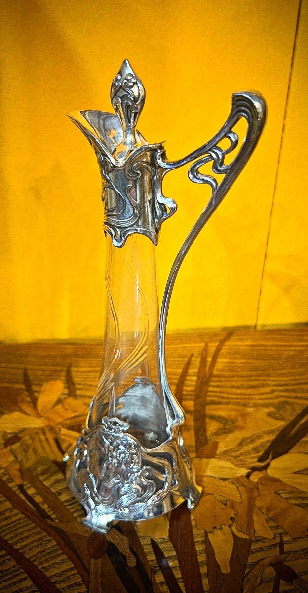 Brocca da liquore art nouveau W.M.F.-photo-2