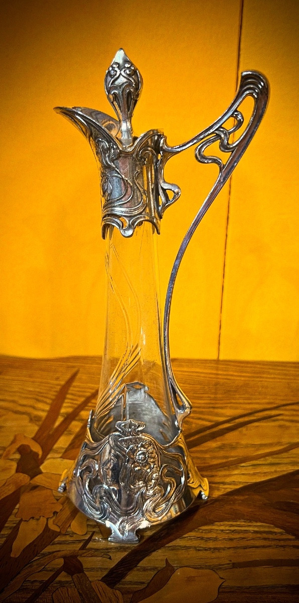 Brocca da liquore art nouveau W.M.F.