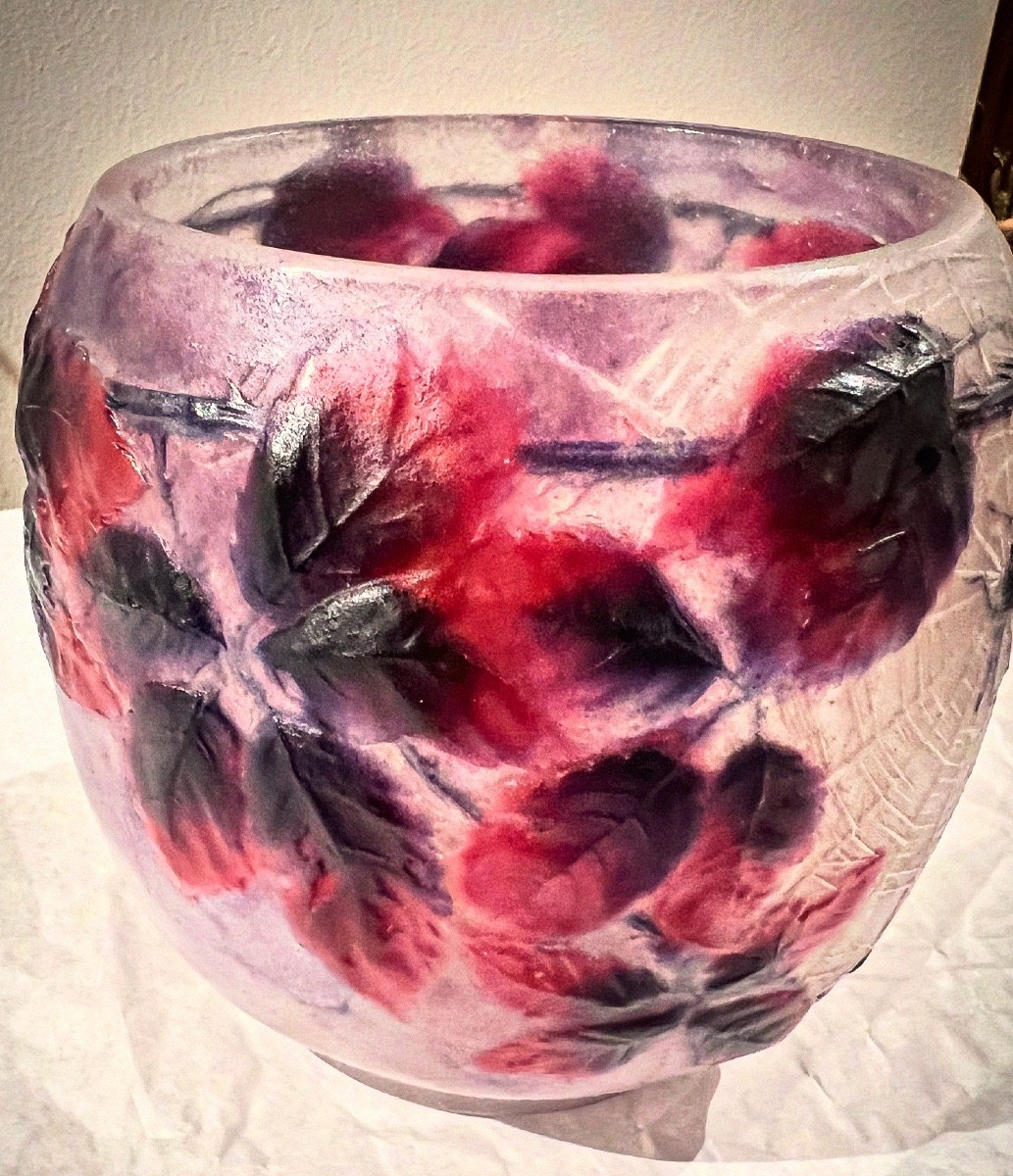 Tela di ragno - Coppetta art déco Argy Rousseau -photo-2