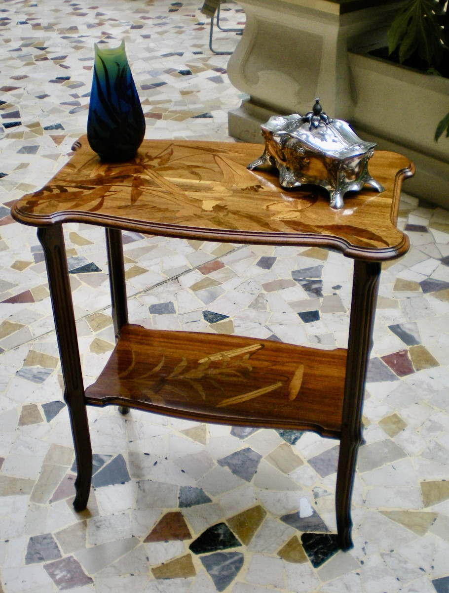 Farfalla- Tavolino art nouveau Gallé