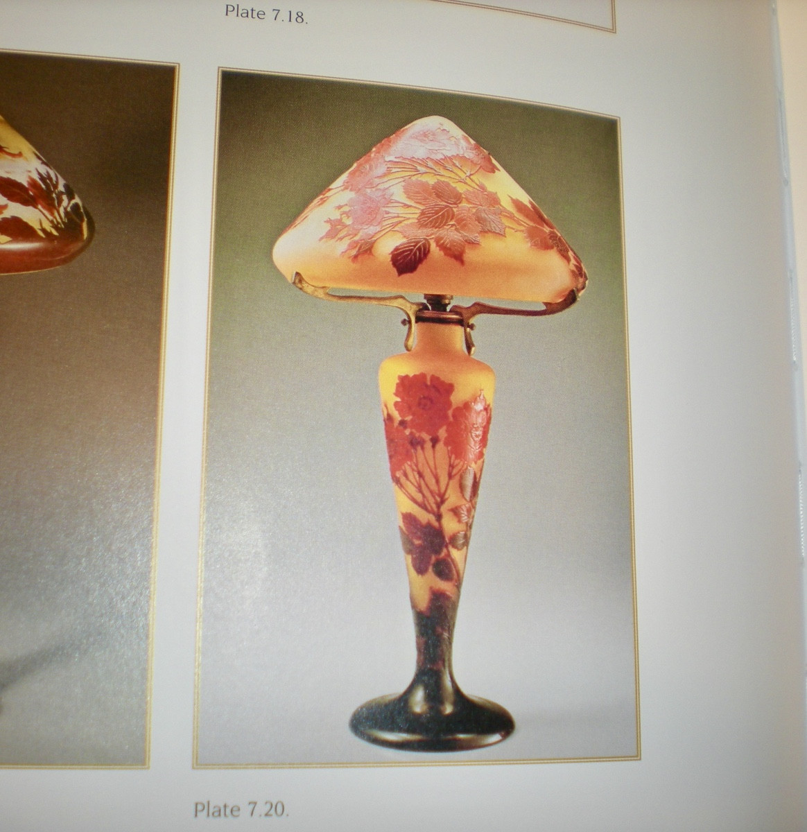 Rose- Lampada a fungo Gallé-photo-5