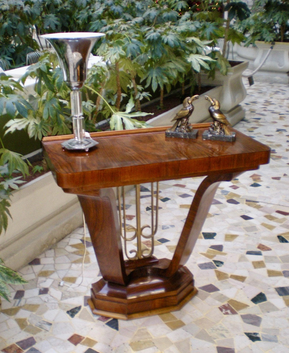 Coppia di consoles art déco-photo-2