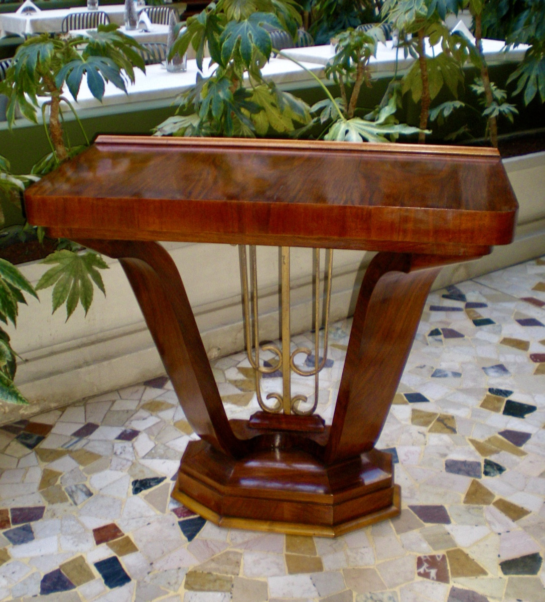 Coppia di consoles art déco-photo-5