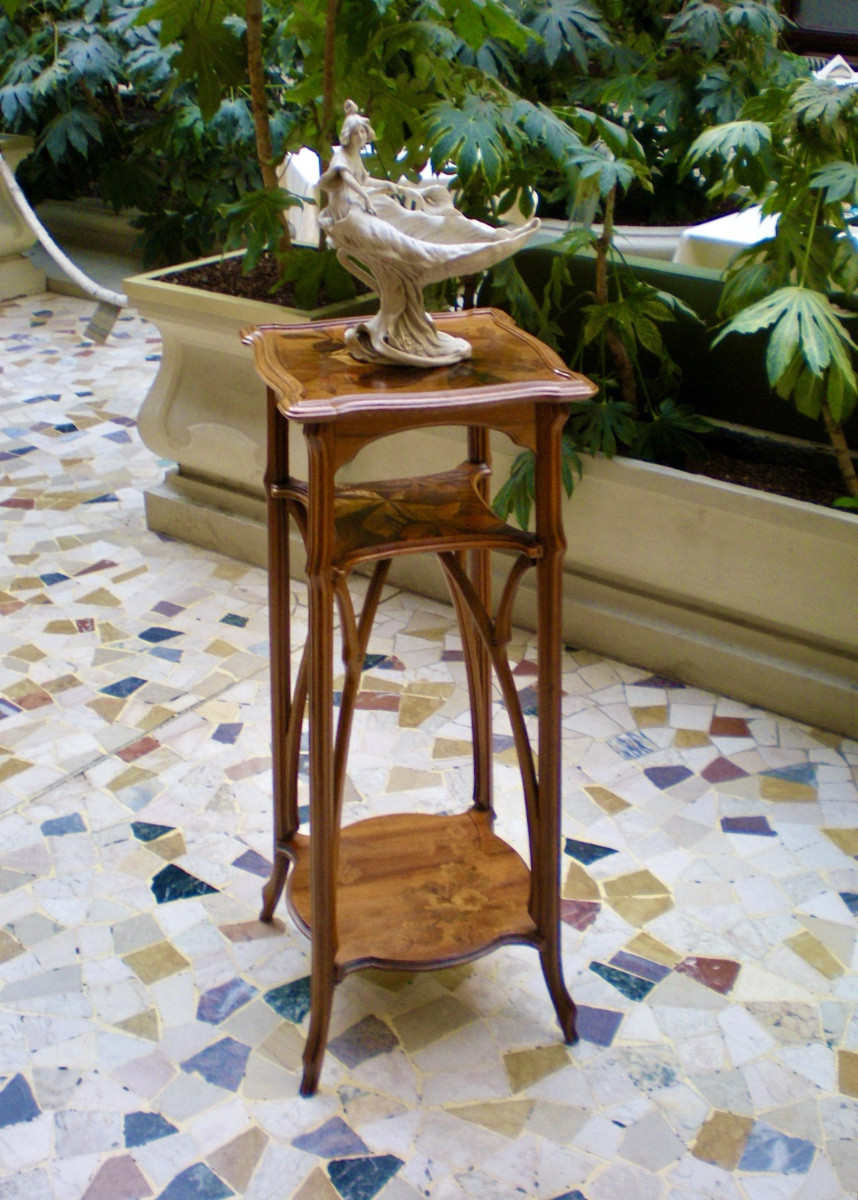 Sellette art nouveau Gallé