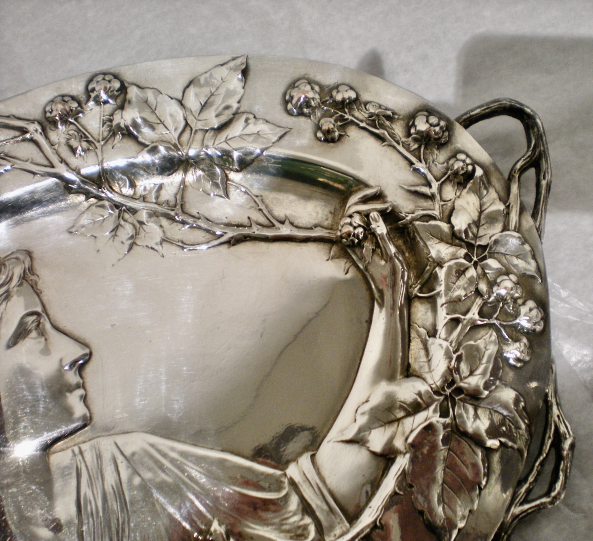 Porta biglietti art nouveau W.M.F.-photo-1