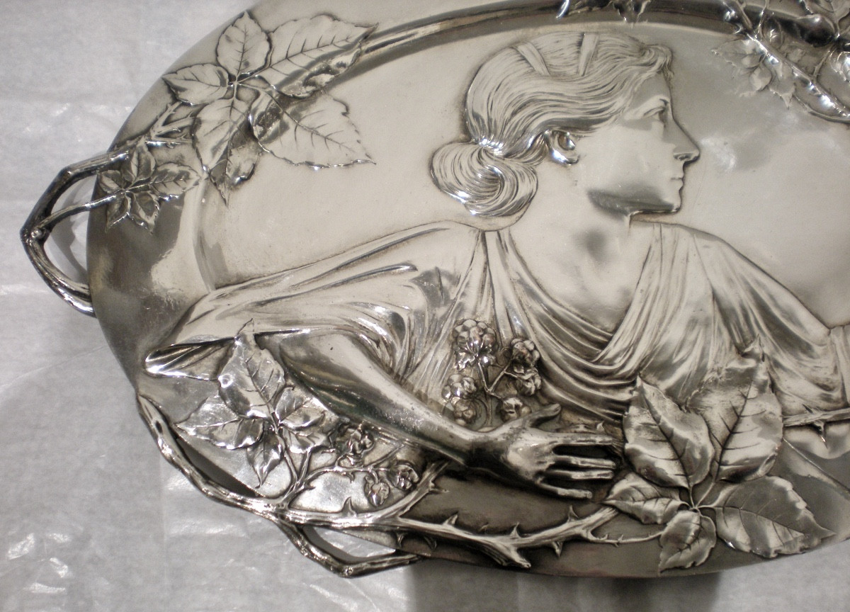 Porta biglietti art nouveau W.M.F.-photo-2