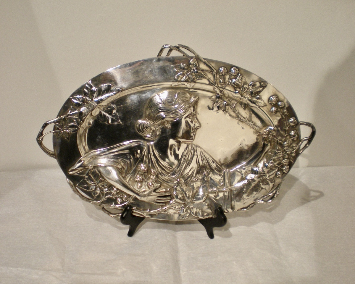 Porta biglietti art nouveau W.M.F.