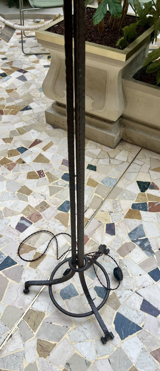 Gingko biloba -Piantana art déco Schneider-photo-3