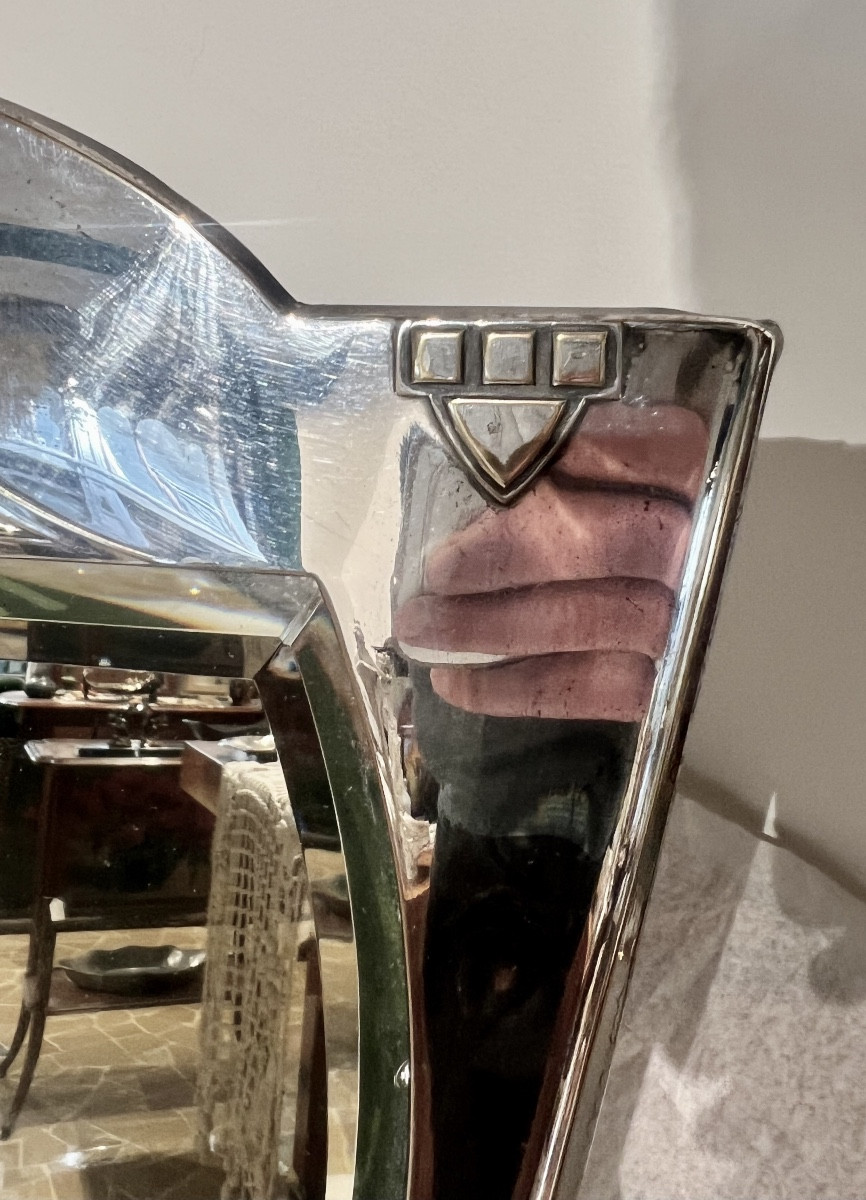 Specchiera jugendstil W.M.F.-photo-3