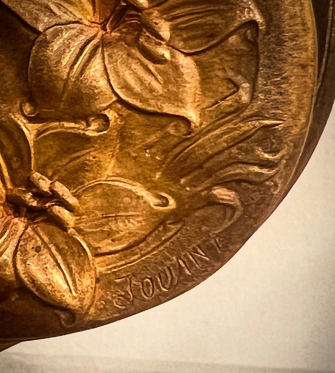 Giglio - Vaso/ scultura art nouveau Jouant -photo-4