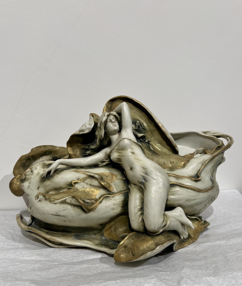 Anthurium- Jardiniere art nouveau Amphora-photo-2