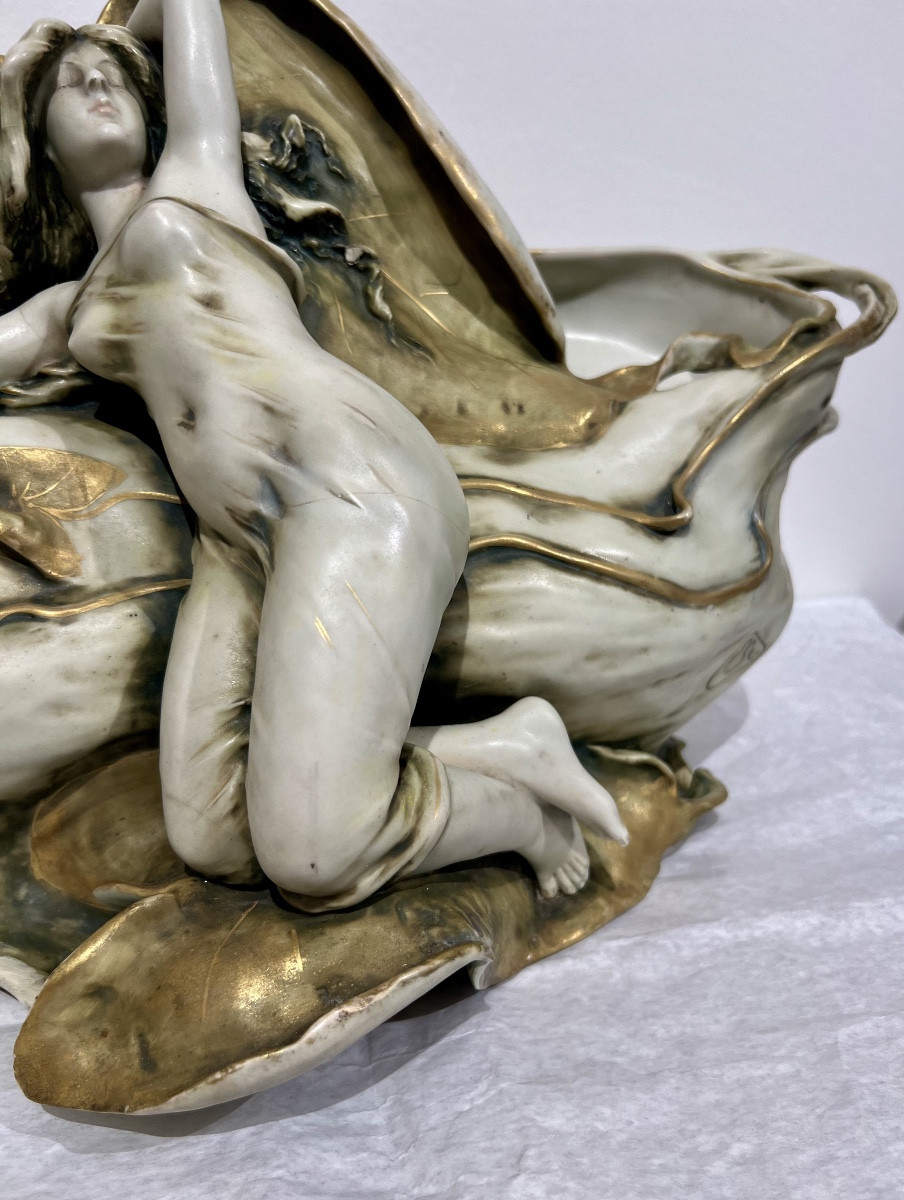 Anthurium- Jardiniere art nouveau Amphora-photo-4