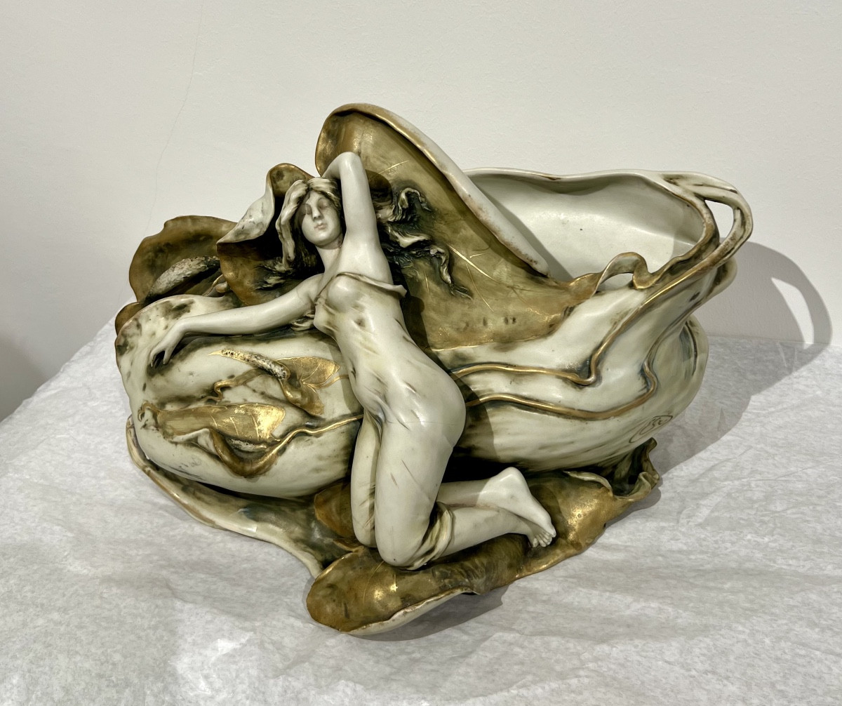 Anthurium- Jardiniere art nouveau Amphora-photo-4