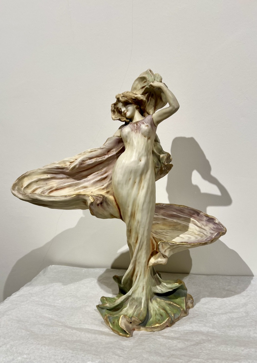 Loie Fuller - Scultura art nouveau Amphora-photo-2