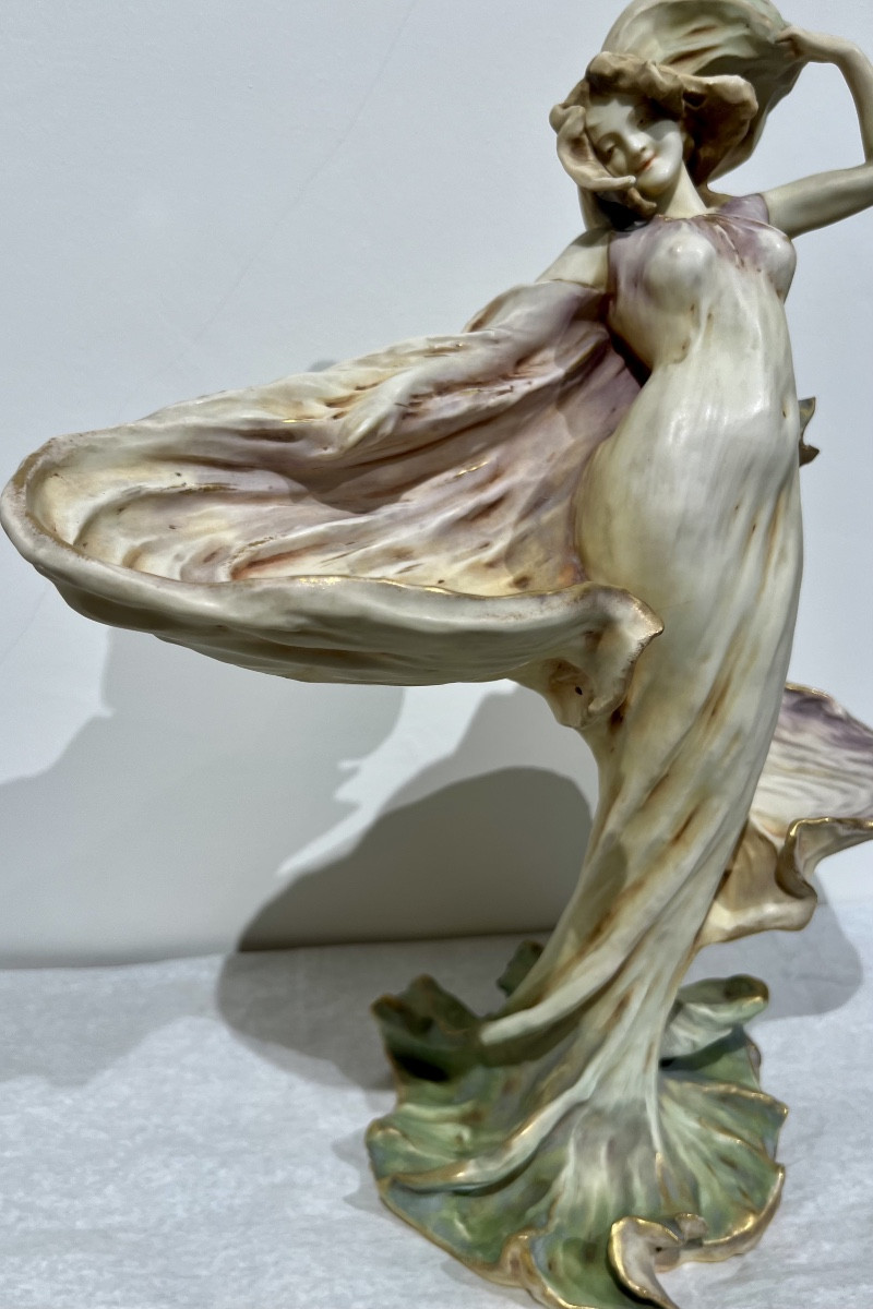 Loie Fuller - Scultura art nouveau Amphora-photo-4
