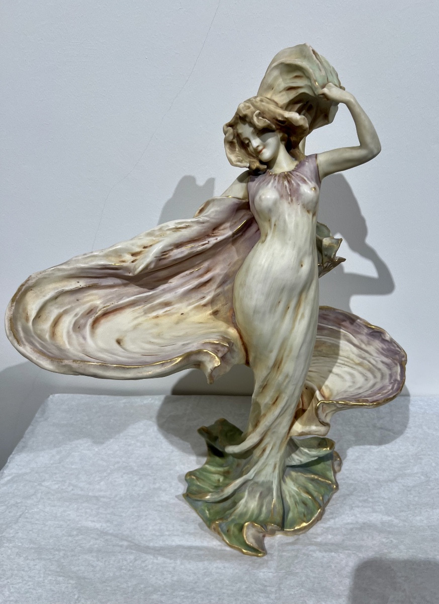 Loie Fuller - Scultura art nouveau Amphora-photo-1