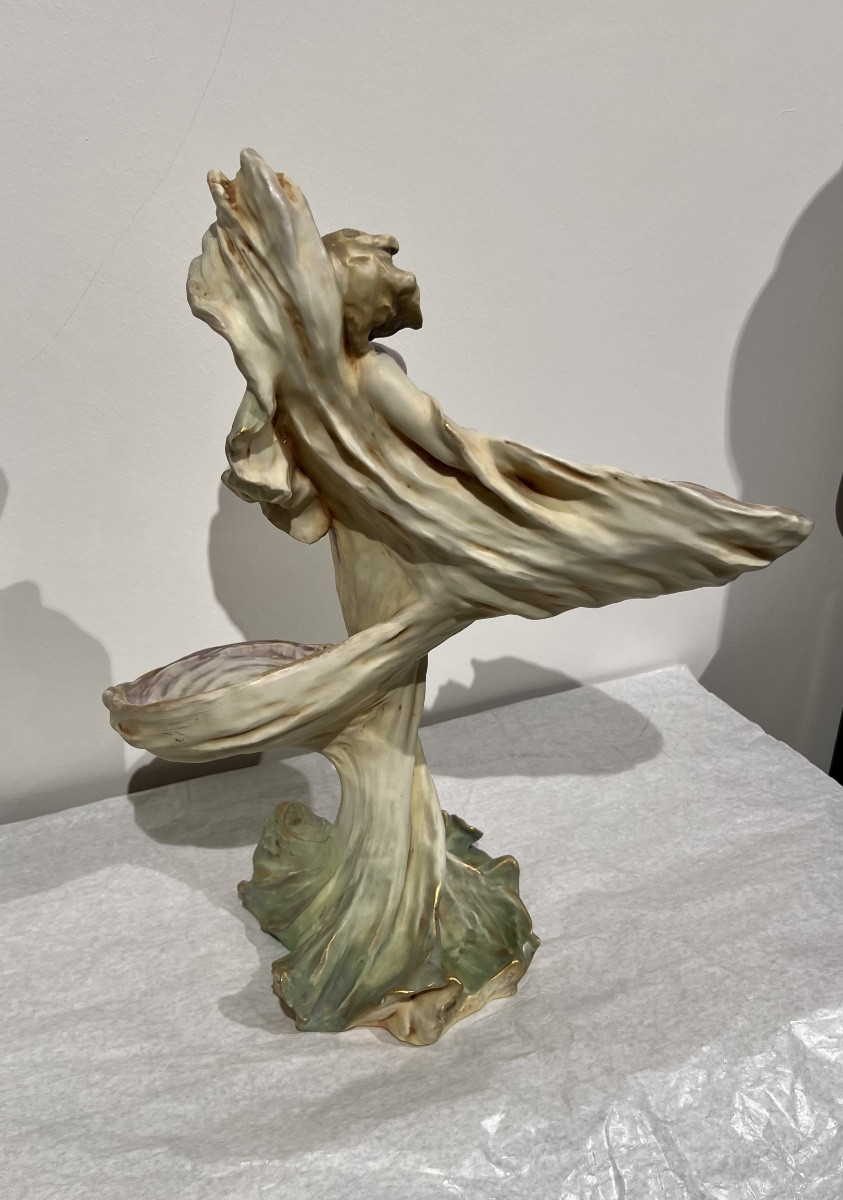 Loie Fuller - Scultura art nouveau Amphora-photo-3