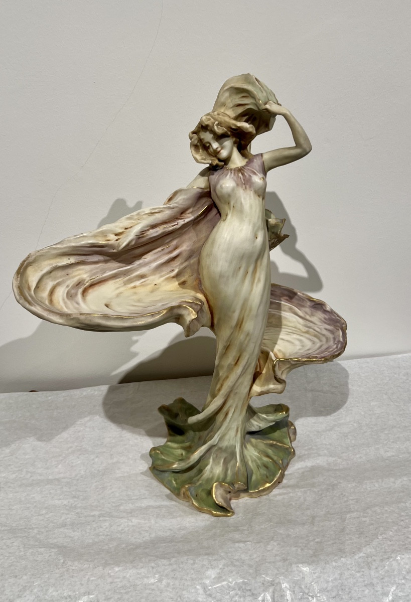 Loie Fuller - Scultura art nouveau Amphora-photo-4