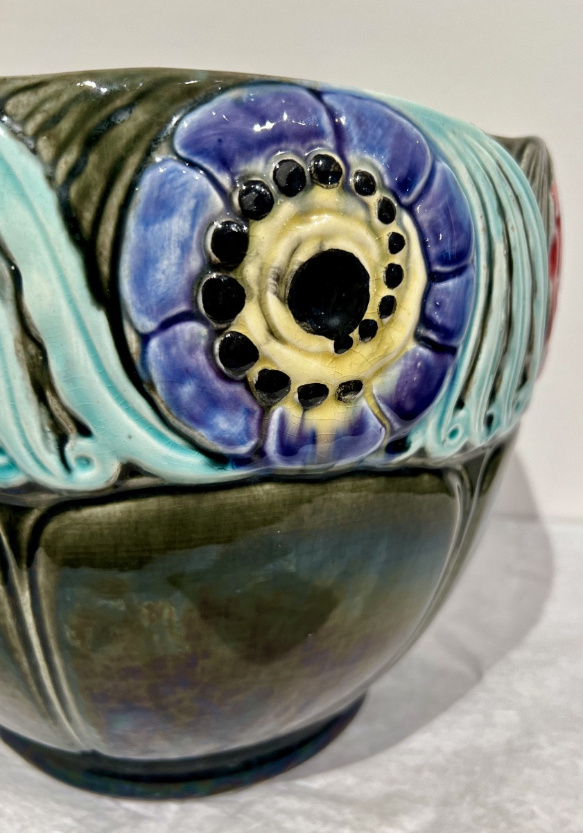 Cache pot barbotine Orchies-photo-3